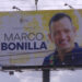 Aparecen espectaculares de entrevista con Marco Bonilla en Ciudad Juárez