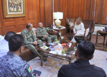 Gobernadora y mandos militares refuerzan seguridad en Chihuahua