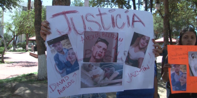 Familia exige justicia para joven quemado con gasolina