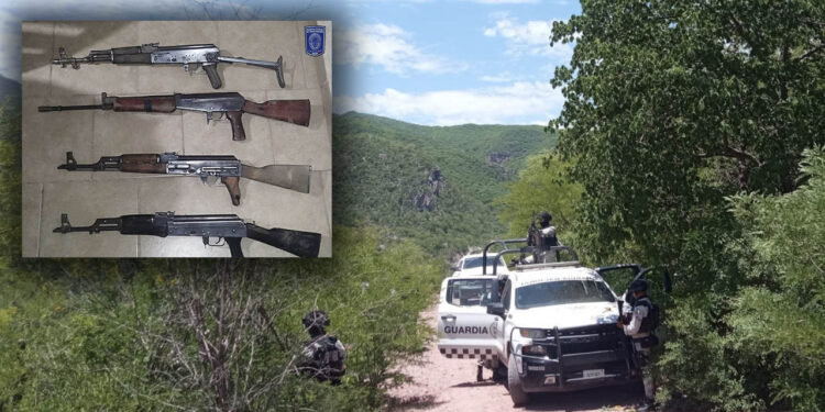 Asegura Operativo Conjunto 4 fusiles y parque tras agresión armada en Moris
