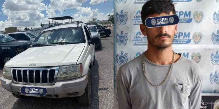 Presentan ante Fiscalia a detenidos con Cherokee robada