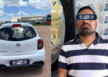 Arrestan a supuesto asaltante del “March blanco” y le aseguran el vehículo