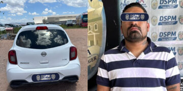 Arrestan a supuesto asaltante del “March blanco” y le aseguran el vehículo