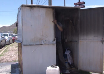 Incendio consume puesto de tamales frente al Hospital Morelos