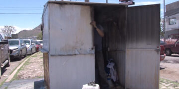 Incendio consume puesto de tamales frente al Hospital Morelos