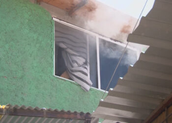 Incendio en San Felipe por estufa encendida