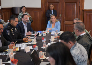 Mesa de Seguridad para mantener trabajo conjunto por contingencia de lluvias