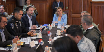 Mesa de Seguridad para mantener trabajo conjunto por contingencia de lluvias