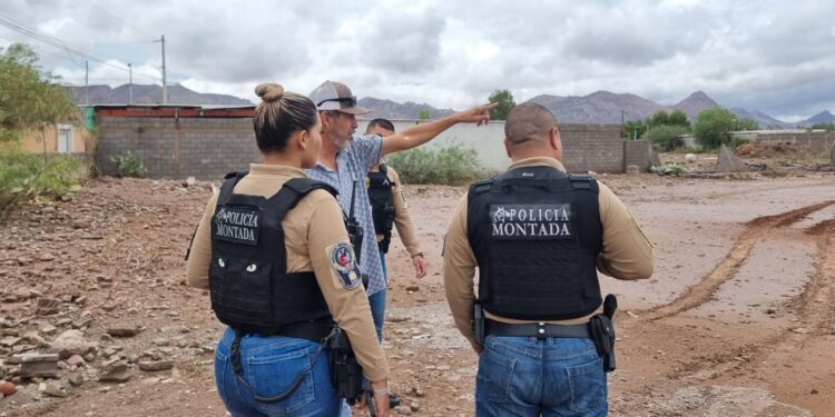 Recorren El Porvenir para atender temas de lluvias