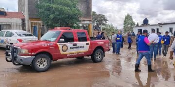 Fuertes lluvias causan daños en colonias al norte y sur de Chihuahua