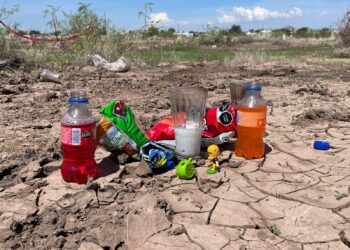 Familiares y amigos crean altar a Jasiel Giovanni