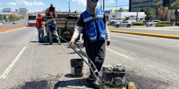 Arranca plan de bacheo tras las recientes lluvias