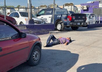 Acudió a confrontar a su expareja en maquiladora y terminó atropellado