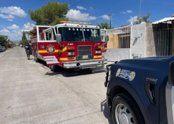 Incendio en casa de la colonia Villa por falla de aire acondicionado