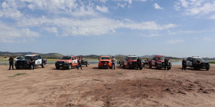 Patrullan la presa Chihuahua para prevenir incidentes