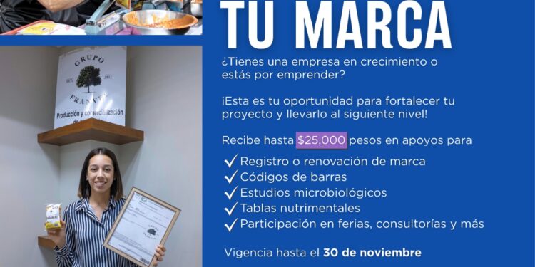 Lanzan convocatoria de apoyos para MiPyMEs comerciales 2025