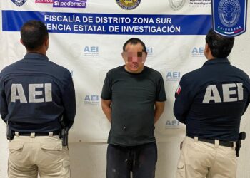 Presentan al presunto roba carros que mató en huida a elemento de la AEI