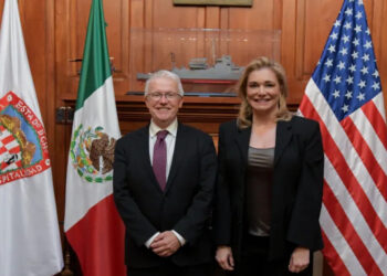 Maru Campos y cónsul de EE.UU. refuerzan colaboración en seguridad fronteriza