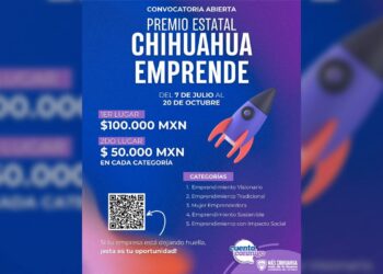Abren convocatoria para el Premio Chihuahua Emprende 2025