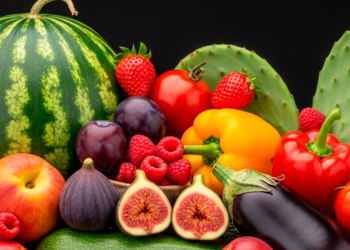 Frutas y verduras en temporada durante julio