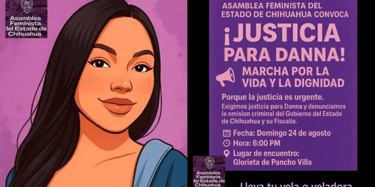 Convocan marcha por Danna Angelina Muñoz en Chihuahua