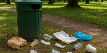 Piden no tirar basura doméstica en parques de Chihuahua