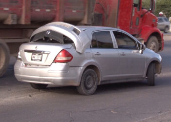 Choque en la carretera a Aldama deja un lesionado
