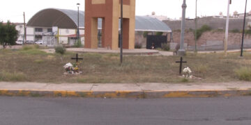 Homenaje a motociclistas fallecidos en la colonia Romanzza