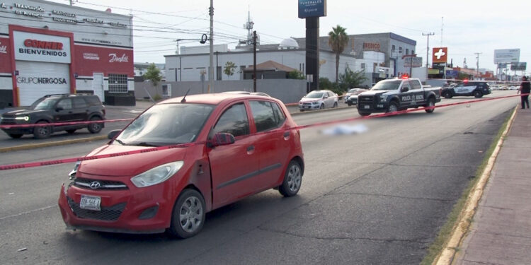 Muere adulto mayor atropellado en la avenida Tecnológico