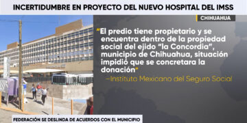 IMSS aclara situación de predio en Chihuahua