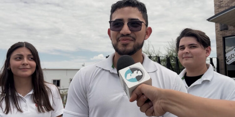 Chihuahuenses aprovechan clima nublado para sus actividades