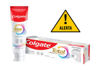 ¡Cuidado! Cofepris retira pasta dental Colgate Total Prevención Activa Clean Mint del mercado