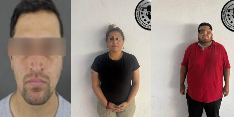 Detienen a tres presuntos extorsionadores en Chihuahua capital