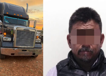 Traía placas sobrepuestas de camioneta en trailer; lo detienen