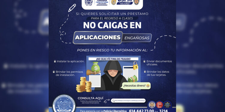 Policía Cibernética alerta sobre aplicaciones de préstamos fraudulentas