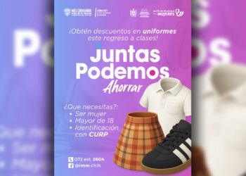 Con tu tarjeta “Juntas Podemos Ahorrar” accede a descuentos en uniformes