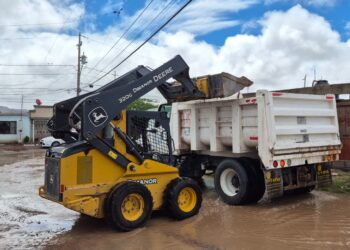 Retiran más de 2 mil 300 toneladas de arrastre tras lluvias en la capital