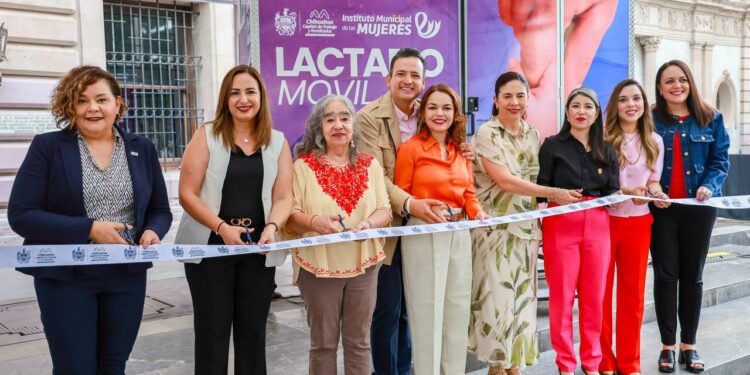 Instalan unidades móviles de lactancia materna en Chihuahua