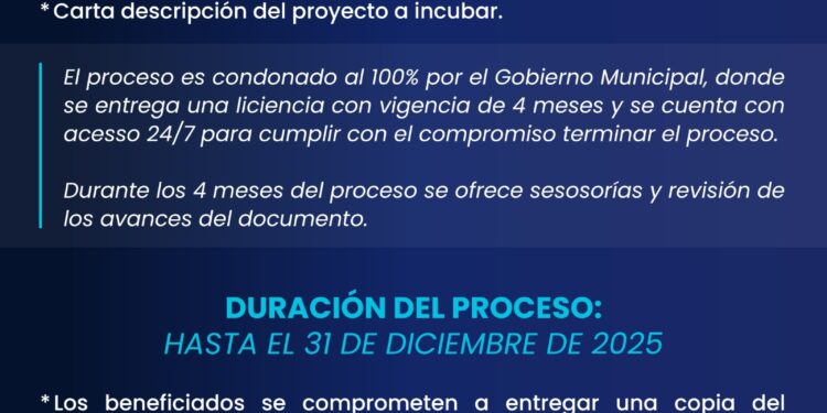 Lanzan convocatoria de INCUBECH para impulsar negocios en Chihuahua