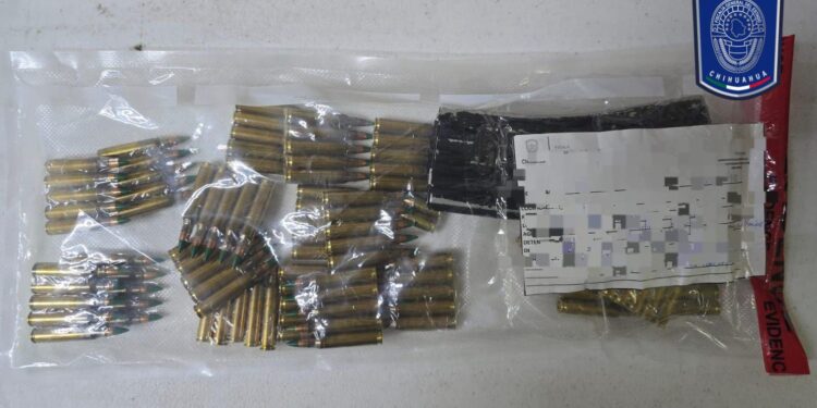 Caen dos personas con marihuana y cartuchos en la colonia La Junta