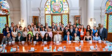Toma protesta alcalde Marco Bonilla al Cabildo Joven edición 2025
