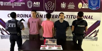 Detiene Operativo Conjunto a tres personas en posesión de narcóticos
