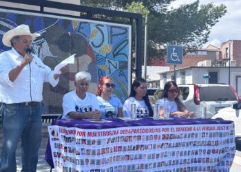 Familiares de desaparecidos protestan por impunidad en Chihuahua