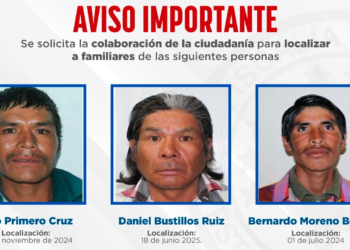 Solicita FGE apoyo para localizar a familiares de tres personas fallecidas