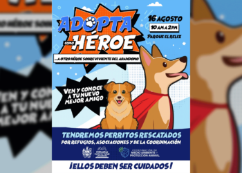 Invitan a jornada “Adopta como Héroe” este sábado en el Parque El Reliz