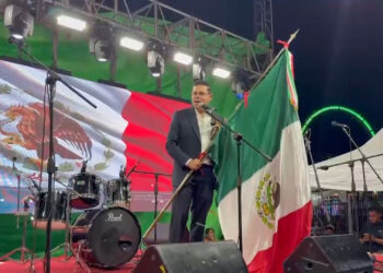 Rafael Loera encabeza grito de independencia en La Concordia