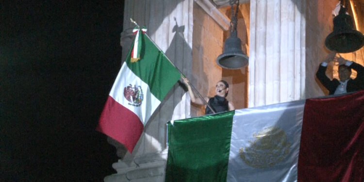 Celebran en Meoqui el Grito de Independencia