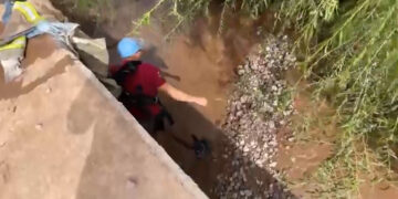 Niño de 11 años fallec3 ahogado en el río San José