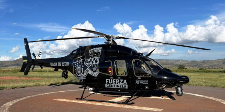 Trasladan a hombre en helicóptero a Ciudad Juárez por accidente laboral