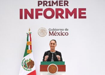 Claudia Sheinbaum presenta su primer informe de gobierno